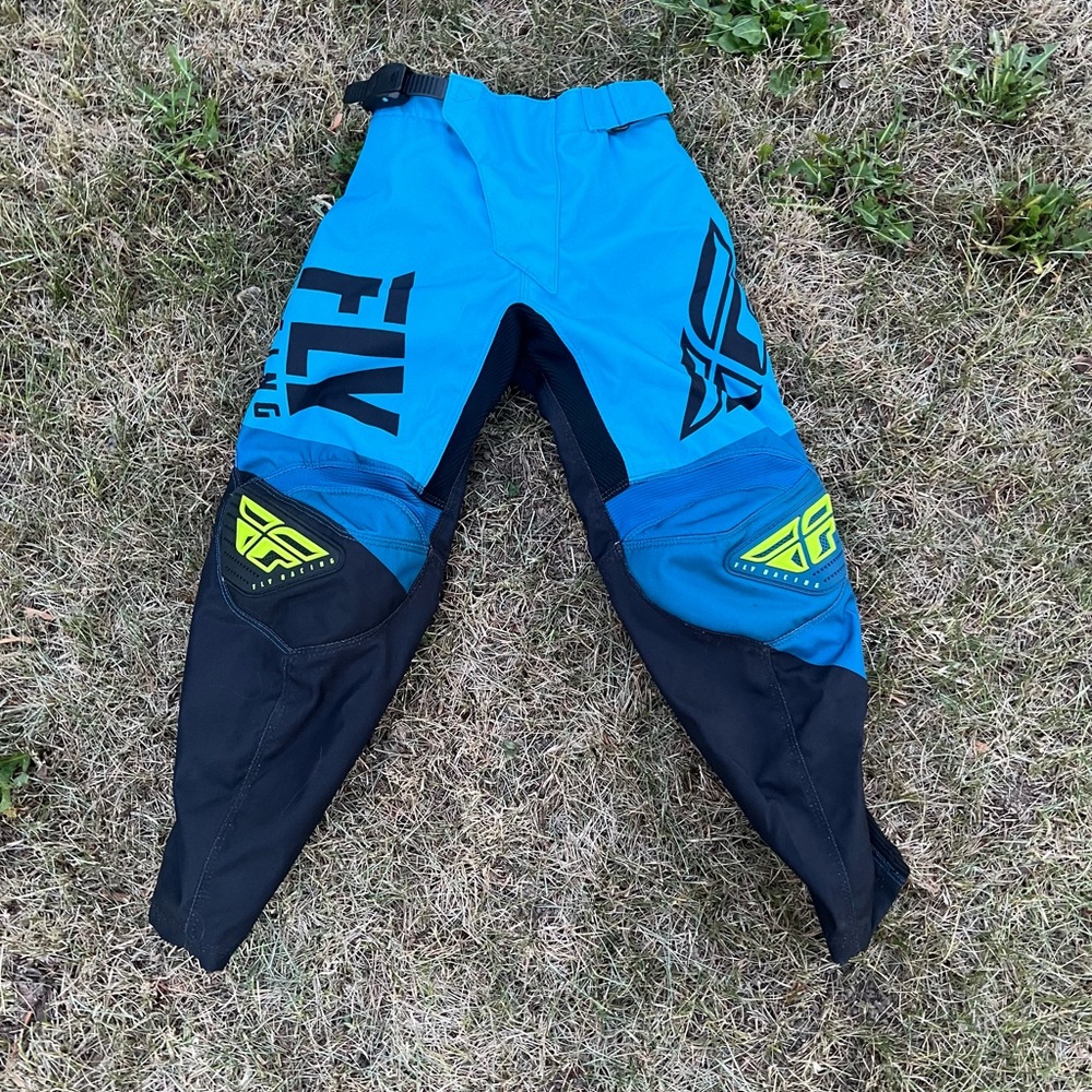 Kids Blue and Black Pants